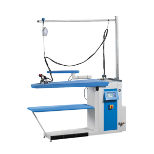 Masă de călcat universală cu cazan -  Eva cu ​​ecran tactil cazan automat de 10 l. Înălțimea blatului 92 cm. Greutate 106 Kg.