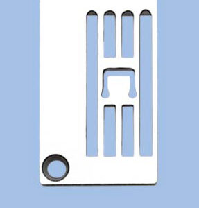INTERLOCK NEEDLE PLATE