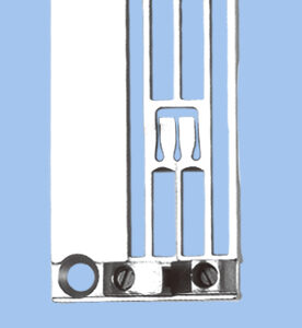 INTERLOCK NEEDLE PLATE