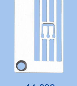 interlock needle plate