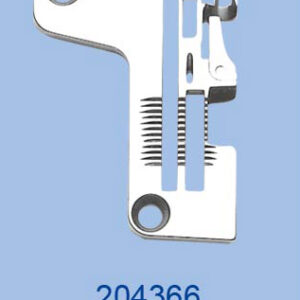 overlock needle plate