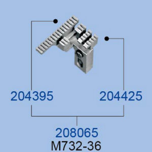 OVERLOCK FEED DOG(M&S)