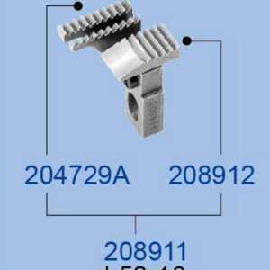 overlock feed dog(M&S)-ansamblu