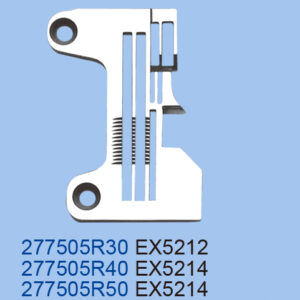 OVERLOCK NEEDLE PLATE