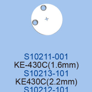 bar tacking needle plate(ROUND)