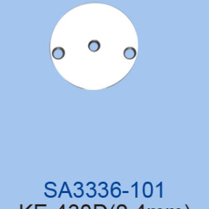 BAR TACKING NEEDLE PLATE(ROUND)
